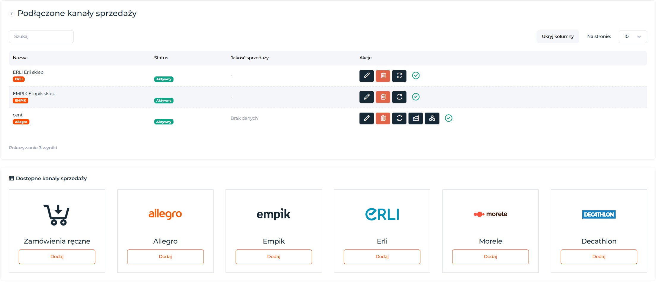 Marketplace – Centoro OMS