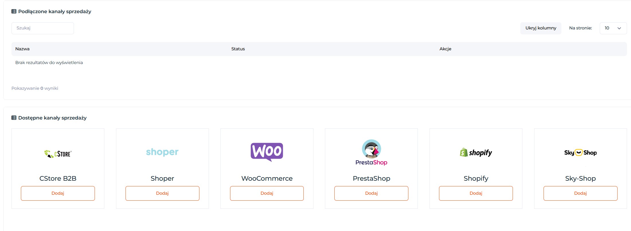 Sklepy internetowe – Centoro OMS